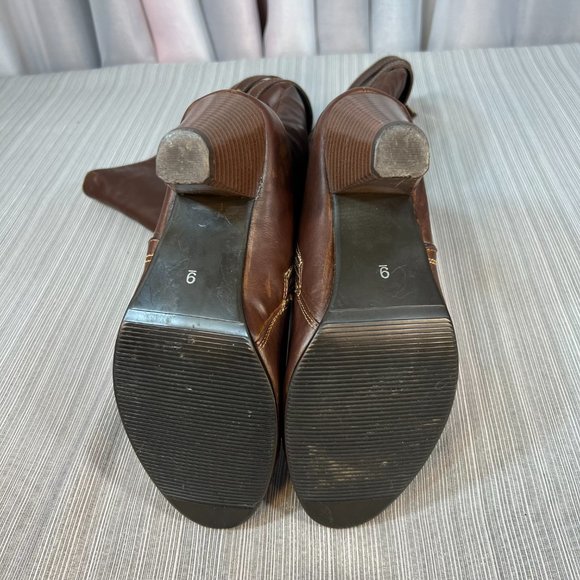 Penningtons WIDE CALF Knee High, Heeled Boots, Size 9 - Picture 12 of 15